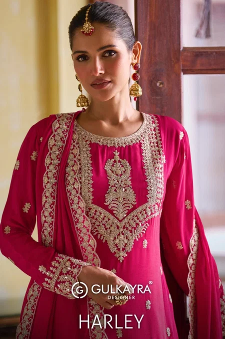 Harley By Gulkayra Chinon Bulk Designer Readymade Suits Orders In India